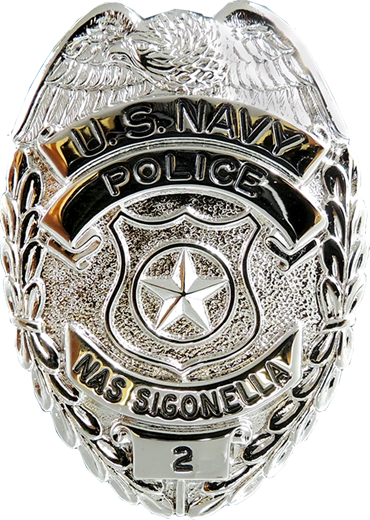 US Navy Security Forces Badge-Metal; Customizable